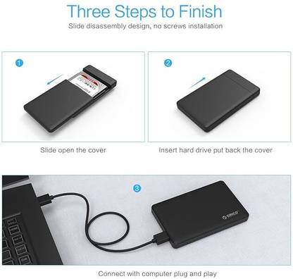 itick 2.5 HDD Enclosure 2.5 inch Hard drive enclosure