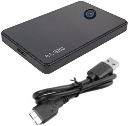 D S REFURBISHED 3.0-Portable External Hard Disk - 500GB -USB 3.0 4.5 inch Shock Resistant HDD