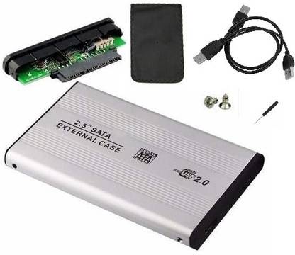 Frackson External portable SATA Casing case USB 2.0 Laptop. 2.5 inch Hard Disk Enclosure