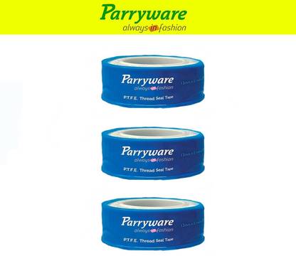 Parryware Teflon Tape Pipe Thread Tape set of 3 pic 125 10 m Self-amalgamating Tape