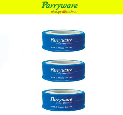 Parryware Teflon Tape Pipe Thread Tape set of 3 pic 333 10 m Self-amalgamating Tape