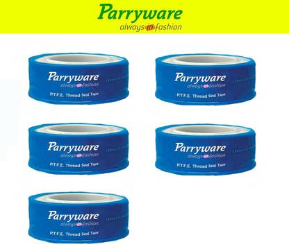 Parryware Teflon Tape Pipe Thread Tape set of 5 pic 231 10 m Self-amalgamating Tape