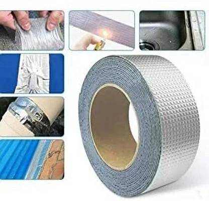 geutejj Rubberized Water Leakage Seal Tape Waterproof Flex Tape for Seal Leakage_105 150 m Butyl Tape