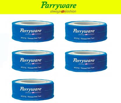 Parryware Teflon Tape Pipe Thread Tape set of 5 pic 157 10 m Self-amalgamating Tape