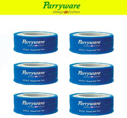 Parryware Teflon Tape Pipe Thread Tape set of 6 pic 383 10 m Self-amalgamating Tape