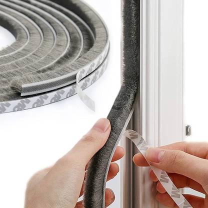 Eopzo Wool 10 Meter Window Sealing Strips, Weather Stripping For Door Weatherproof 10 m Anti Slip Tape