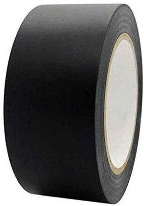 D-fix Black Color Tape BOPP Self Adhesive Tape Box Packing, Office and Home use 65 m Tear Tape
