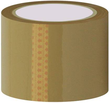 Fulcrum BOPP Tape 65m Length 72 mm/3 inch Width, 42 Micron Acrylic Brown 48 pcs Box 7.2 cm Single Sided Tape