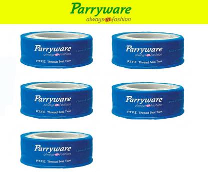 Parryware Teflon Tape Pipe Thread Tape set of 5 pic 065 10 m Self-amalgamating Tape