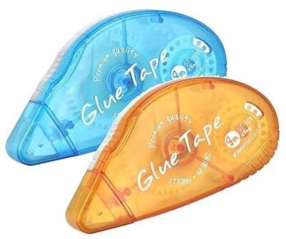 DLEST Smooth Correction Tape Instant Dry, No-Mess White Out Tape for Correction 30 m Double-sided Tape
