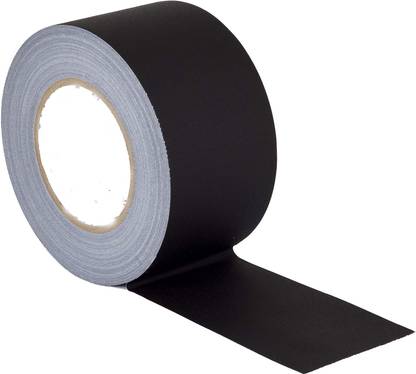 SUPERFAB Black Gaffers Tape - 3 inch x 60 Yards - Pro Gaff Tape for Staging Work 45 m Gaffer Tape