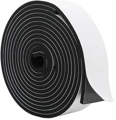 EDENHUT Single Side High Density Self Adhesive Foam Seal Tape Soundproofing Windproof 3 m Single Sided Tape