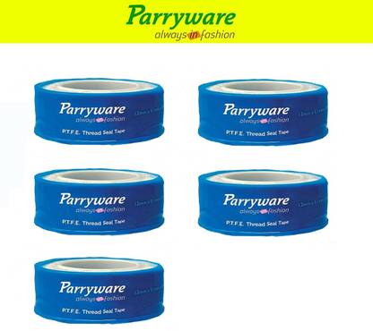 Parryware Teflon Tape Pipe Thread Tape set of 5 pic 330 10 m Self-amalgamating Tape
