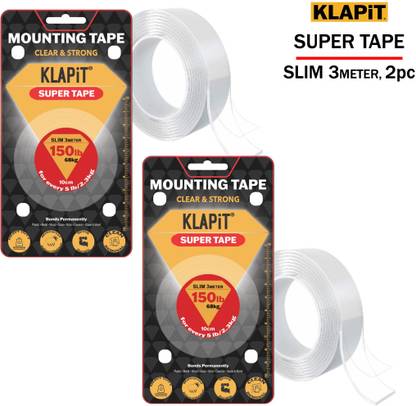 KLAPiT Super Tape Slim 3 m Double-sided Tape