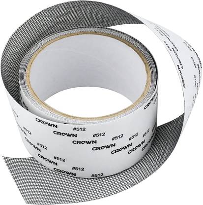 SKYBUCKET Pack Of 2 Mesh Tape for Covering Window Door Tears Holes Screen Patch Repair Kit 2 m Single Sided Tape