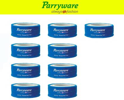 Parryware Teflon Tape Pipe Thread Tape set of 9 pic 086 10 m Self-amalgamating Tape