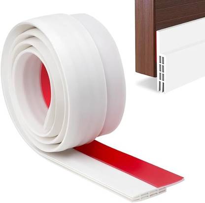 Zusaca Draft Excluder Tape for Doors, Waterproof Door Bottom Seal Strip 1 m Single Sided Tape