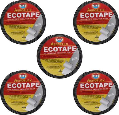 ALP AEROFLEX Ecotape Nitrile Foam Self Adhesive Insulation Tape 9.1 m Foam Tape