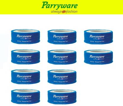 Parryware Teflon Tape Pipe Thread Tape set of 10 pic 249 10 m Self-amalgamating Tape