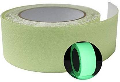 skyunion Glow in the Dark Safety Green Tape for Photo Luminescent to Mark Stairs 5 cm Anti Slip Tape