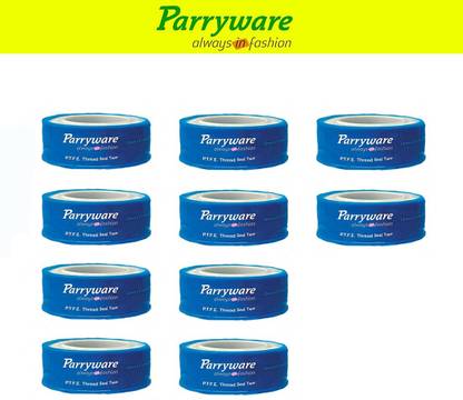 Parryware Teflon Tape Pipe Thread Tape set of 10 pic 278 10 m Self-amalgamating Tape