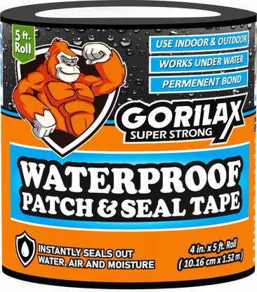 Elegant Enterprise Gorilax Super Strong Waterproof Sealant Repair Tape to Stop Leakage permanent 1.25 m Gorilla Tape
