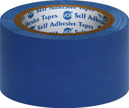 VCR Blue Duct Tape 18 Meter Length 48mm/2" Width 1 Roll 18 m Duct Tape