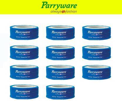Parryware Teflon Tape Pipe Thread Tape set of 11 pic 255 10 m Self-amalgamating Tape