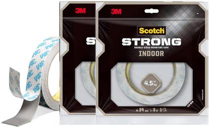 Scotch Double Sided Tape Holds 4.5Kg For Indoor Hanging Applications Double-sided Tape (Manual)