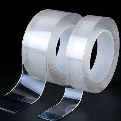 Hiru 2 Rolls Nano Tape- Nano Double Sided Tape 2 m Double-sided Tape