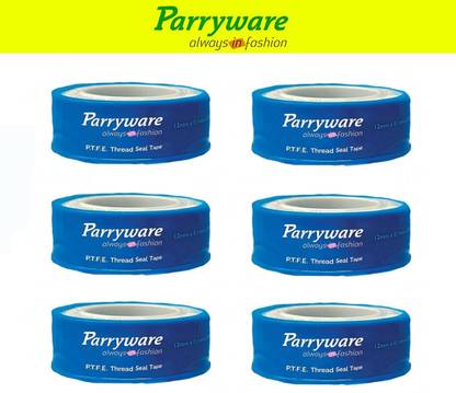 Parryware Teflon Tape Pipe Thread Tape set of 6 pic 148 10 m Self-amalgamating Tape