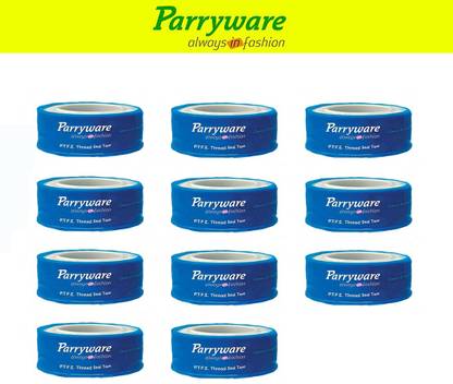 Parryware Teflon Tape Pipe Thread Tape set of 11 pic 320 10 m Self-amalgamating Tape