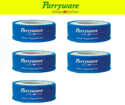 Parryware Teflon Tape Pipe Thread Tape set of 5 pic 108 10 m Self-amalgamating Tape