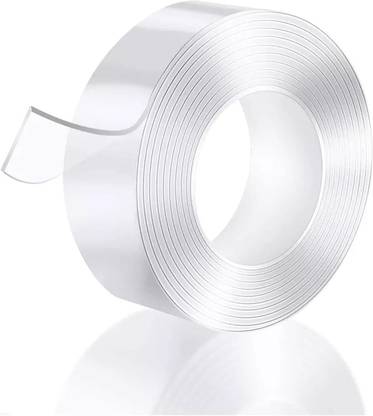 GripIt Reusable Extra Strong Transparent Adhesive Tape 3 m Double-sided Tape