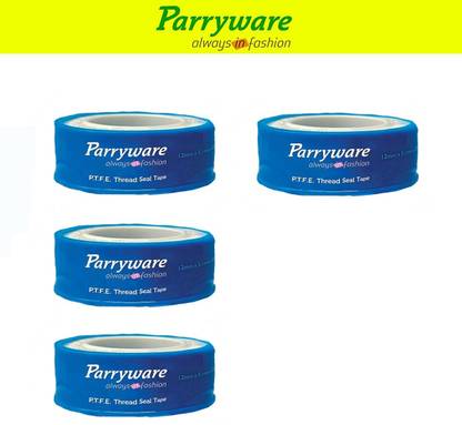 Parryware Teflon Tape Pipe Thread Tape set of 4 pic 389 10 m Self-amalgamating Tape