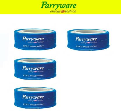 Parryware Teflon Tape Pipe Thread Tape set of 4 pic 376 10 m Self-amalgamating Tape