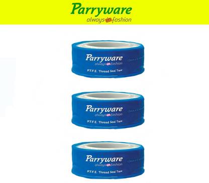Parryware Teflon Tape Pipe Thread Tape set of 3 pic 138 10 m Self-amalgamating Tape