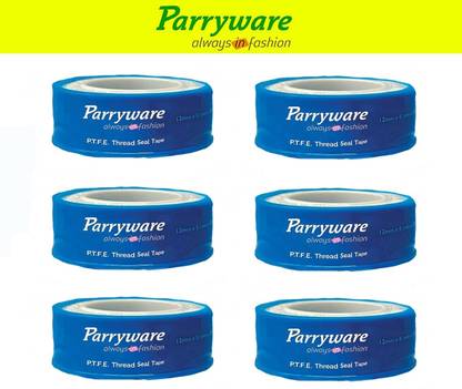Parryware Teflon Tape Pipe Thread Tape set of 6 pic 091 10 m Self-amalgamating Tape