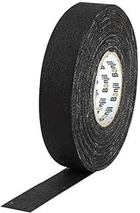 Implemental Cotton Friction Tape/Insulation Black Tape (18MM X 18Mt.) (Pack of 2) 18 m Foam Tape