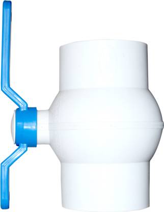 droptech HEAVY PVC Ball Valve 6", PLAIN END WITH PVC SOLVENT Ball Valves