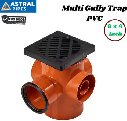 ASTRAL 160 x 110 MM Underground Fitting Multi Gully Trap PVC Check Valves