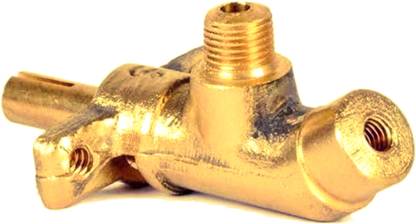 JSS ENTERPRISES Brass Lpg Gas Cock Valve Excellent Quality ,( 80 Gram, Jet Type ),( Pack Of 1 ) Diaphragm Valves