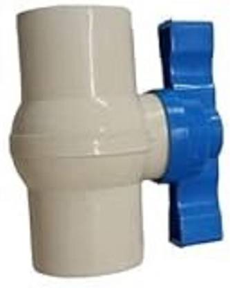 Implemental P.P. Solid Ball Valve-PVC Valve (40MM / 50 X 1.1/2 INCH) Ball Valves