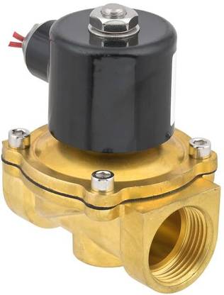 Aameria AC 220V Solenoid Valve 1" Normally Closed NC Direct for Water, Air, Gas, Fuels Automatic Control Valves