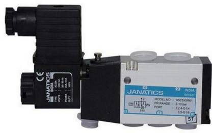 90 Degree Janatics Pneumatic Single Solenoid Valve DS255SR61-A Automatic Control Valves