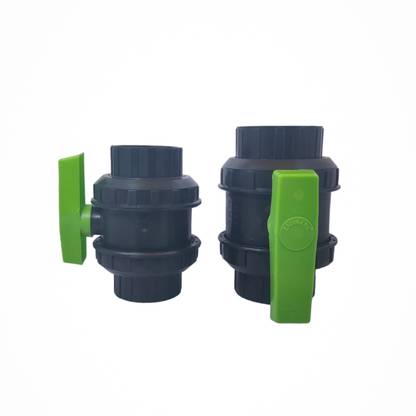 Rainmark Union Plastic Ball Valve For Agriculture Use Size 2" 2.5" 3" [2 PC] Ball Valves