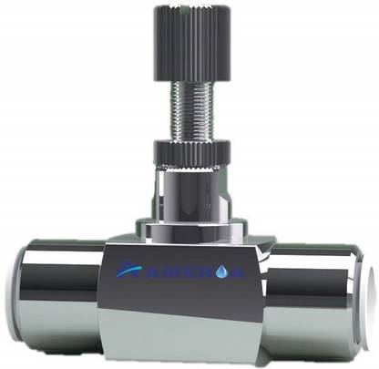 Aameria RO Brass Premium TDS Adjuster/Controller 1/4"X1/4" Quick Fitting 6mm pipe Tube Ball Valves