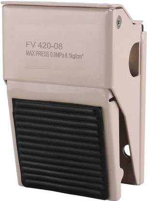 Bentok Pneumatic Foot Pedal Valve FV-420 Momentary 4 Way 2 Position 1/4" Automatic Control Valves