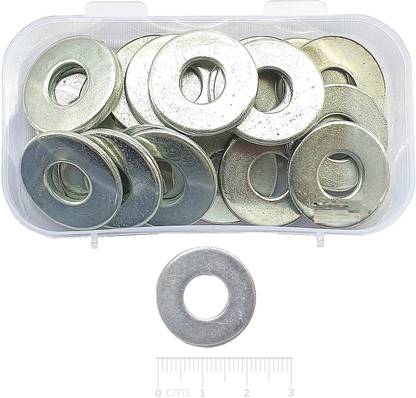 HALSEY Plain Flat Washers Kit | size-10mmx22mm |(50 Pieces)