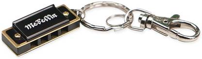 Medellin Medellin harmonica MHR-BK4 Small Black keychain